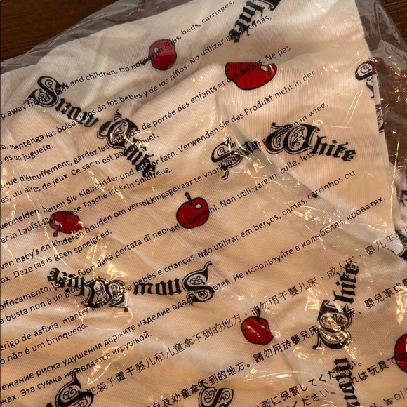 NWT Disney x Forever 21 Red Apple and Black text - Picture 4 of 13